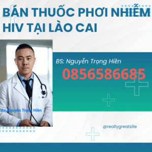 Bán thuốc phơi nhiễm hiv tại tỉnh lào cai 0856586685 Tư vấn điều trị hiv Bán test hiv tại lào cai